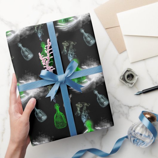 Papier Cadeau Mains Fantomatiques Halloween Épouvante (Cadeaux)
