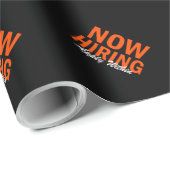 Papier Cadeau Maintenant, l'embauche s'applique dans (Coin rond)