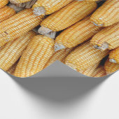 Papier Cadeau Maïs séché empilé. (Coin)
