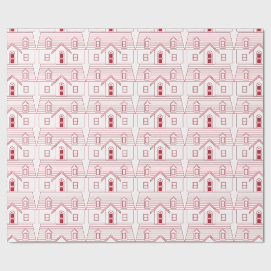 Papier Cadeau Maison (Plat)