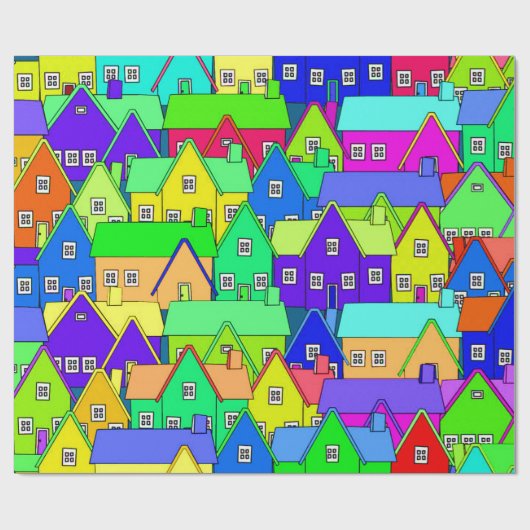 Papier Cadeau Maison_006 (Plat)