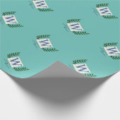 Papier Cadeau Maison bienvenue (Coin)