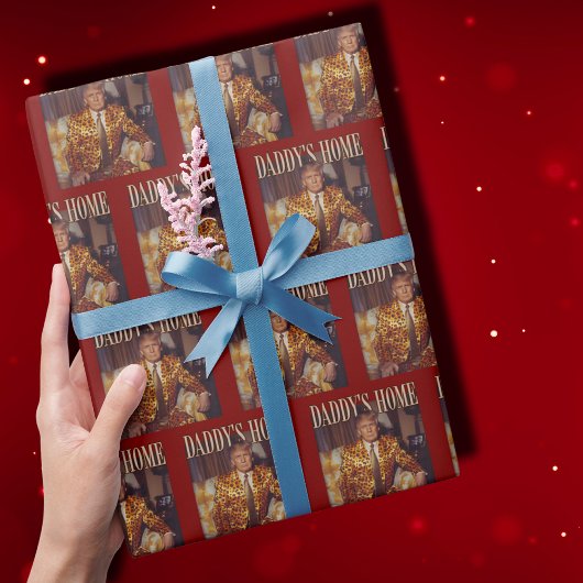 Papier Cadeau Maison Blanche de Trump Daddy | Trump Gift