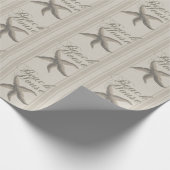 Papier Cadeau Maison de plage étoile de mer Rivage Côtiers (Coin)