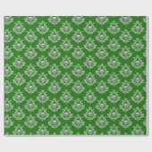 Papier Cadeau Maison de serpent Papier d'emballage design damass (Plat)