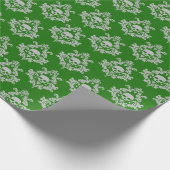 Papier Cadeau Maison de serpent Papier d'emballage design damass (Coin)