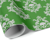 Papier Cadeau Maison de serpent Papier d'emballage design damass (Coin rond)