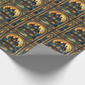 Papier Cadeau Maison hantée - Witchy Way (Coin)