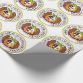 PAPIER CADEAU MAISON MISSOURI DES REPRÉSENTANTS (Coin)