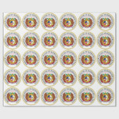 PAPIER CADEAU MAISON MISSOURI DES REPRÉSENTANTS (Plat)