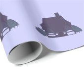Papier Cadeau Maisons Cosy (Coin rond)