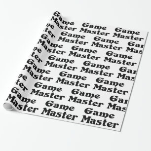 Papier Cadeau Maître de jeu