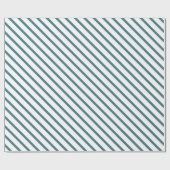 Papier Cadeau Make Your Gift Calmly Elegant in Teal Blue (Plat)
