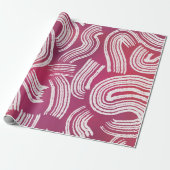 Papier Cadeau Making your mark Pink (Déroulé)