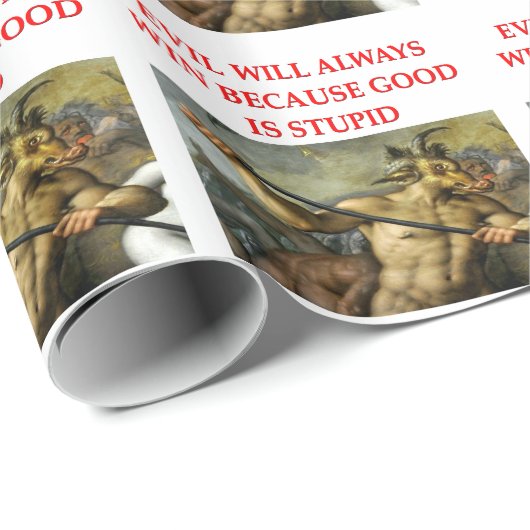 Papier Cadeau mal (Coin rond)