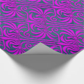 Papier Cadeau Malachite de pourpre de Grafton (Coin)