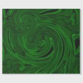 Papier Cadeau malachite vert texture (Plat)