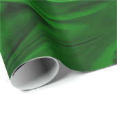 Papier Cadeau malachite vert texture (Coin rond)