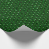 Papier Cadeau malachite vert texture (Coin)