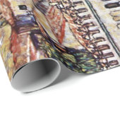 Papier Cadeau Malcesine au lac de Garde, Gustav Klimt (Coin rond)