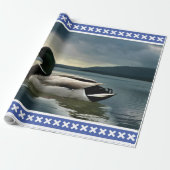 Papier Cadeau Mallard Duck (Déroulé)