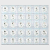 Papier Cadeau Mallard Lucky Duck 1st Birthday (Plat)