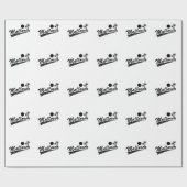 Papier Cadeau Mallorca à palmes (Plat)