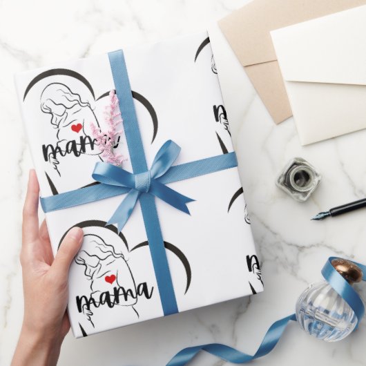 PAPIER CADEAU MAMA (Cadeaux)