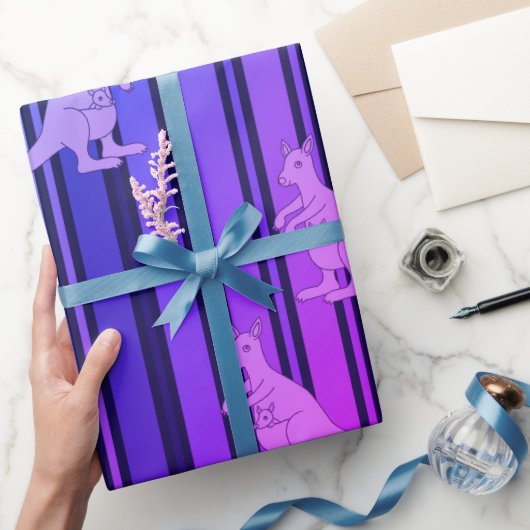 Papier Cadeau mama kangourou (Cadeaux)