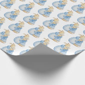 Papier Cadeau Mama mignonne et lapin d'eau (Coin)