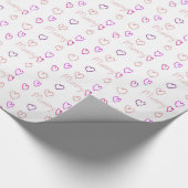 Papier Cadeau Maman aux coeurs (Coin)