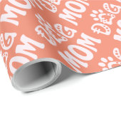 Papier Cadeau Maman Chien (Coin rond)