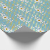 Papier Cadeau Maman Daisy Sur Pois (Coin)