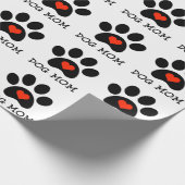 Papier Cadeau Maman de chien de Pawprint (Coin)