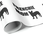 Papier Cadeau Maman de Frenchie (Coin rond)