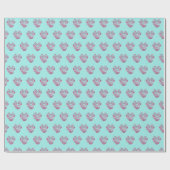 Papier Cadeau Maman du volley (Plat)