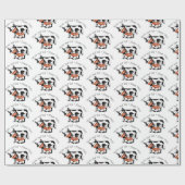 Papier Cadeau Maman et enfants Joyeux jours (Plat)