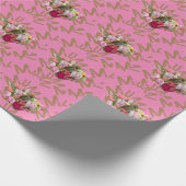 Papier Cadeau Maman ! Fleurs (Coin)