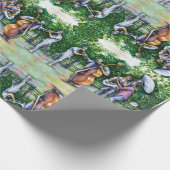 Papier Cadeau Maman ne m'a jamais averti des joueurs tuba (Coin)