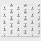 Papier Cadeau Maman plante (Plat)