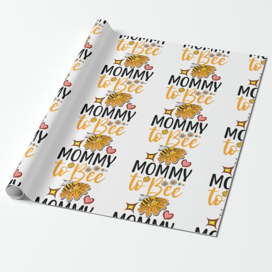 Papier Cadeau Maman to Bee (Déroulé)