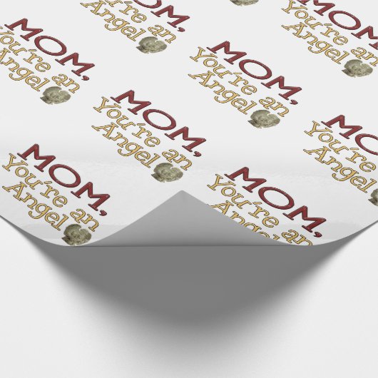 Papier Cadeau Maman ton papier d'emballage An Angel (Coin)