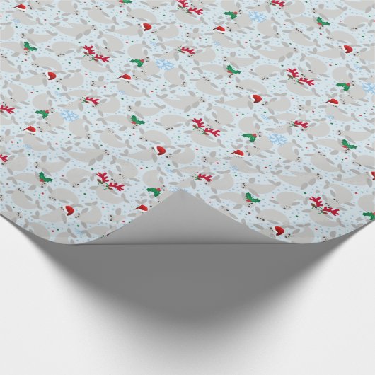 Papier Cadeau manat de noël (Coin)