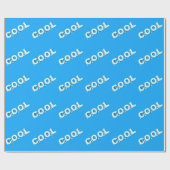 Papier Cadeau Manchots Cool (Plat)