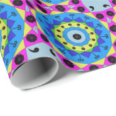 Papier Cadeau Mandala (Coin rond)