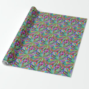 Papier Cadeau Mandala Abstrait