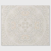 Papier Cadeau Mandala Baroque Ornement Motif Design (Plat)