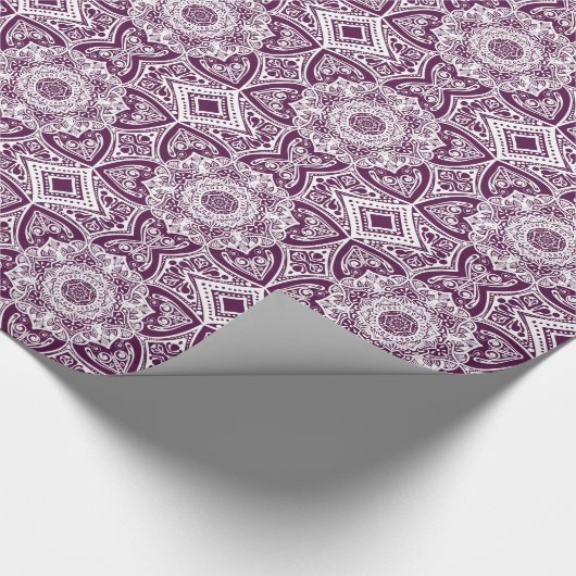 Papier Cadeau Mandala Blackberry (Coin)