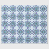 Papier Cadeau Mandala d'hiver (Plat)