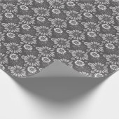 Papier Cadeau Mandala Gris (Coin)